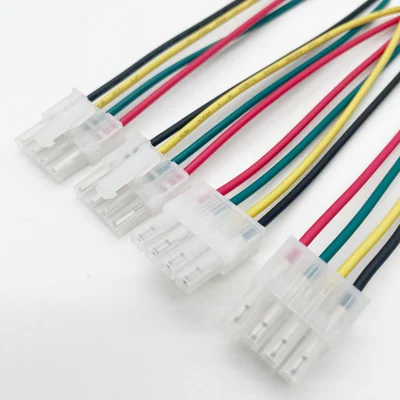 Fil de connexion de fil de Terminal bout à bout mâle et femelle 5557 personnalisé en usine, adaptateur d'alimentation d'imprimante Mx4.2, fil interne de Machine
