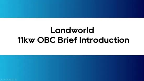 Landworld 11kw Obc activé